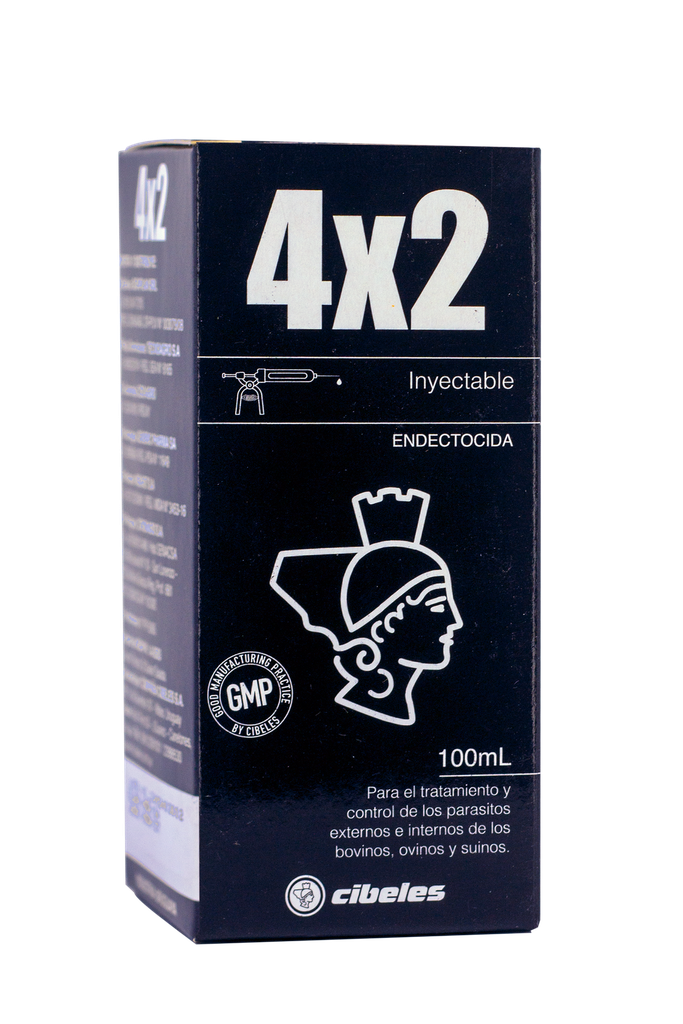 4x2 Inyectable, 100 ml.