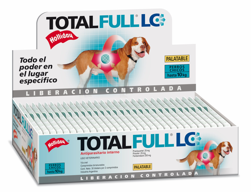 Total Full LC (Perros Chicos) 60 Comprimidos (30 blisters x 2 comp.)