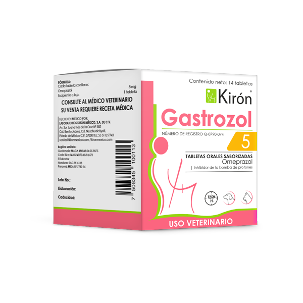 Gastrozol 5, Caja de 14 Tabletas