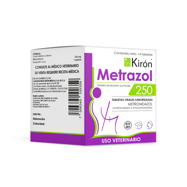 Metrazol 250, Caja de 14 Tabletas