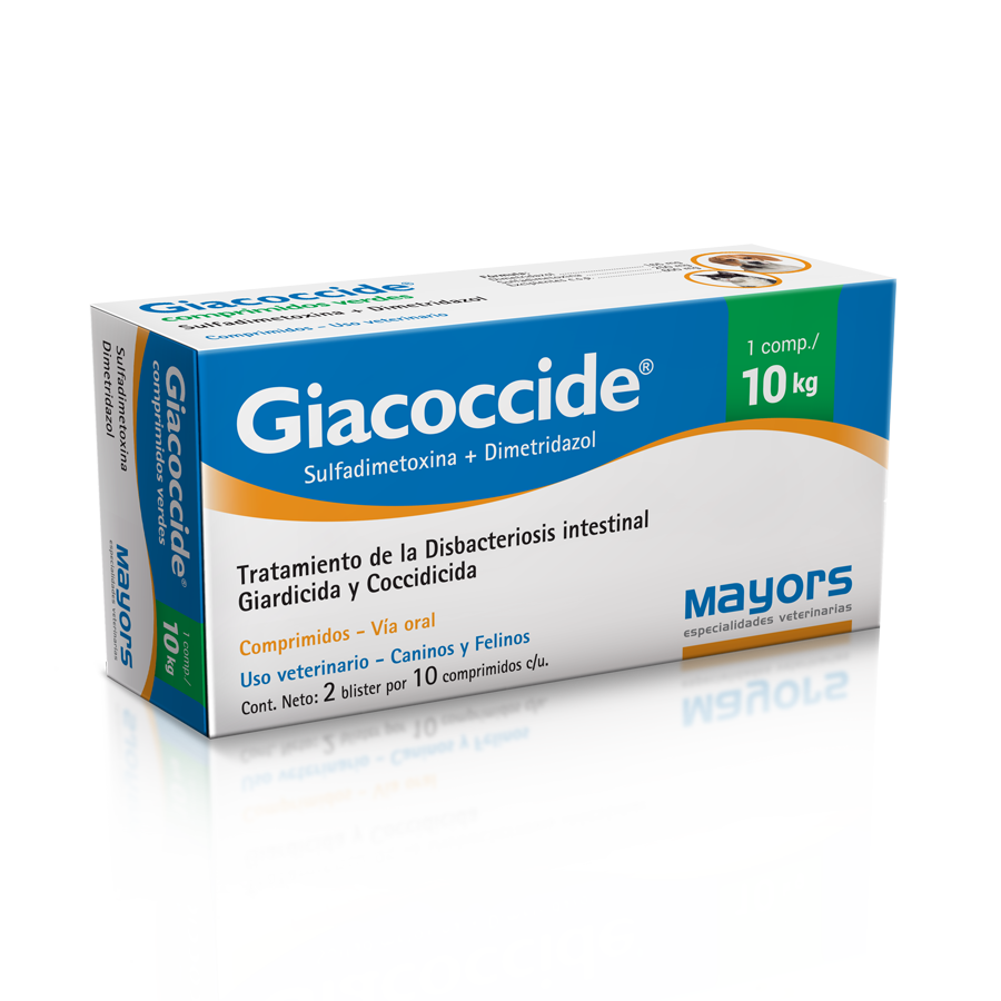 Giacoccide Verde 10 Kg., 20 Comprimidos