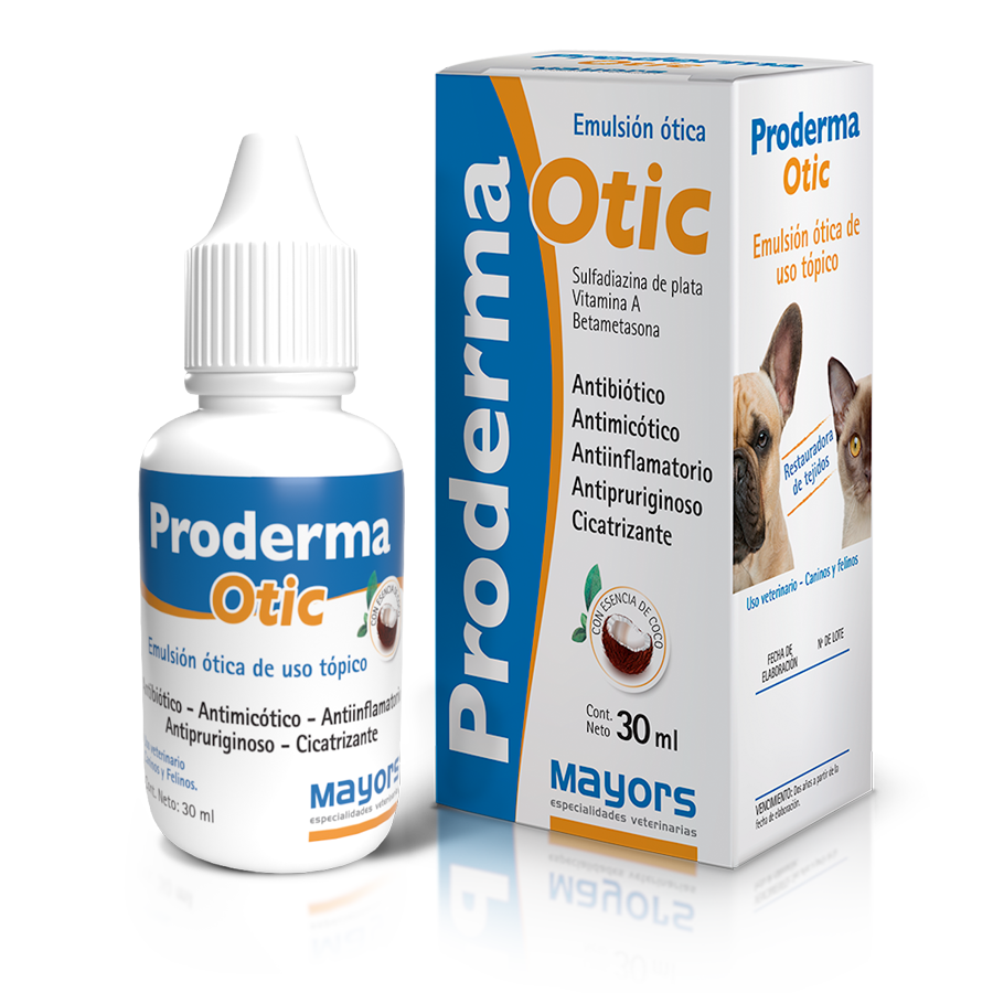 Proderma Otic, 30 ml.