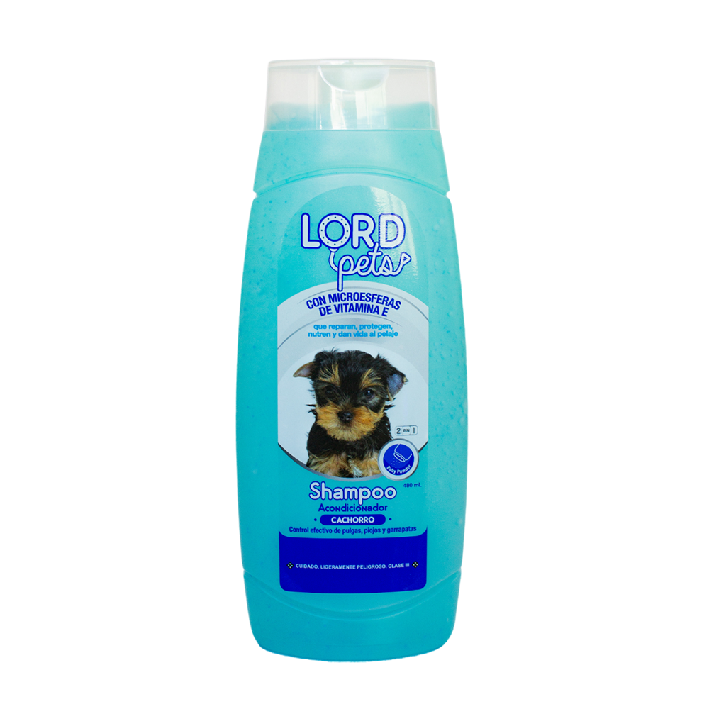 Lord Pet's Shampoo Cachorro, 480 ml.