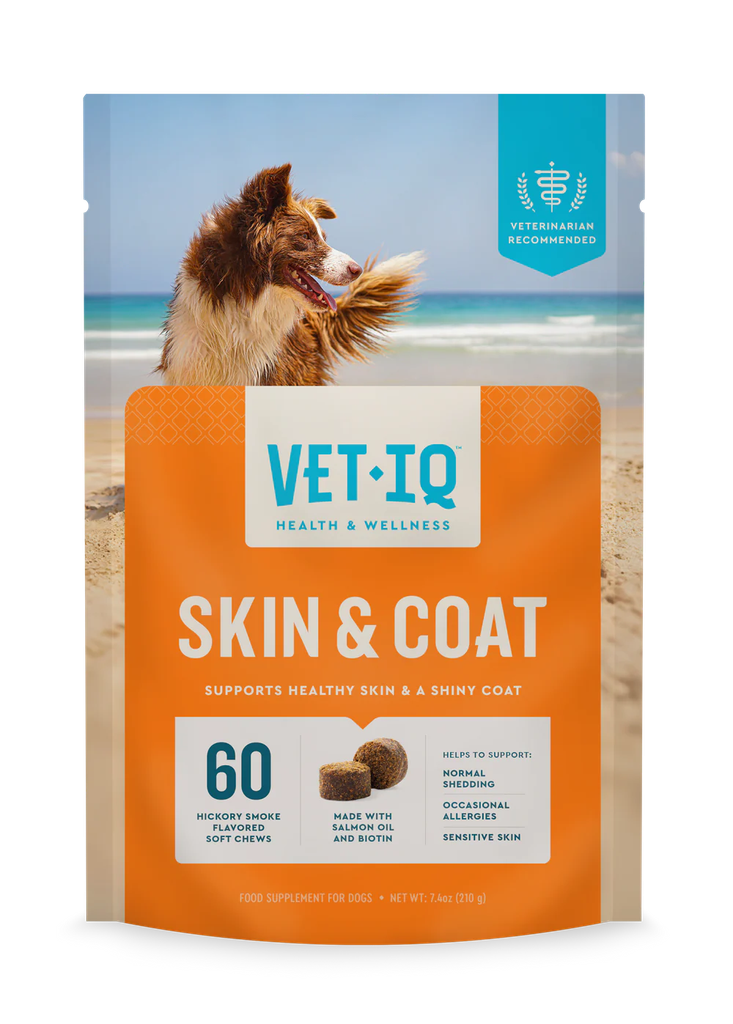 VET IQ Piel y Pelaje Perro 60 Unid.