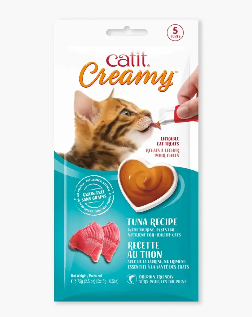 Catit Atun Cremoso 4 uni. x 10 g.