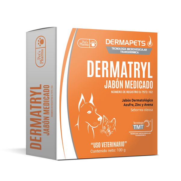 Dermatryl Jabon Medicado, 100 g.