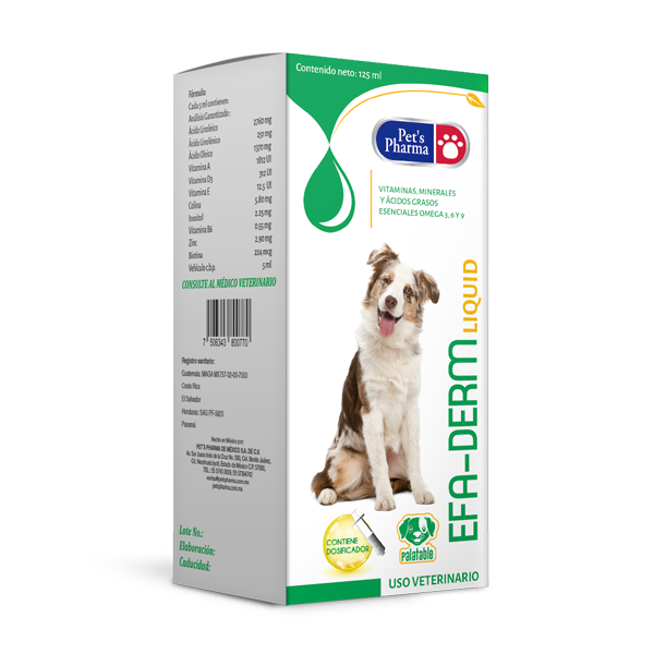 EFA-Derm Liquido, 125 ml.