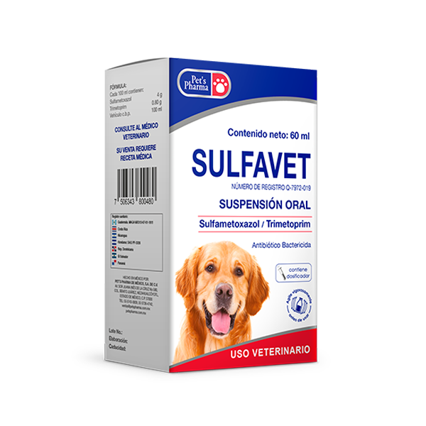 Sulfavet Suspension, Frasco 60 ml.