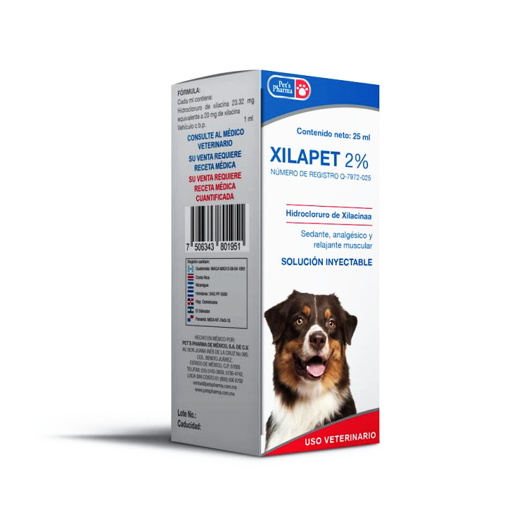 Xilapet 2%, Frasco 25ml