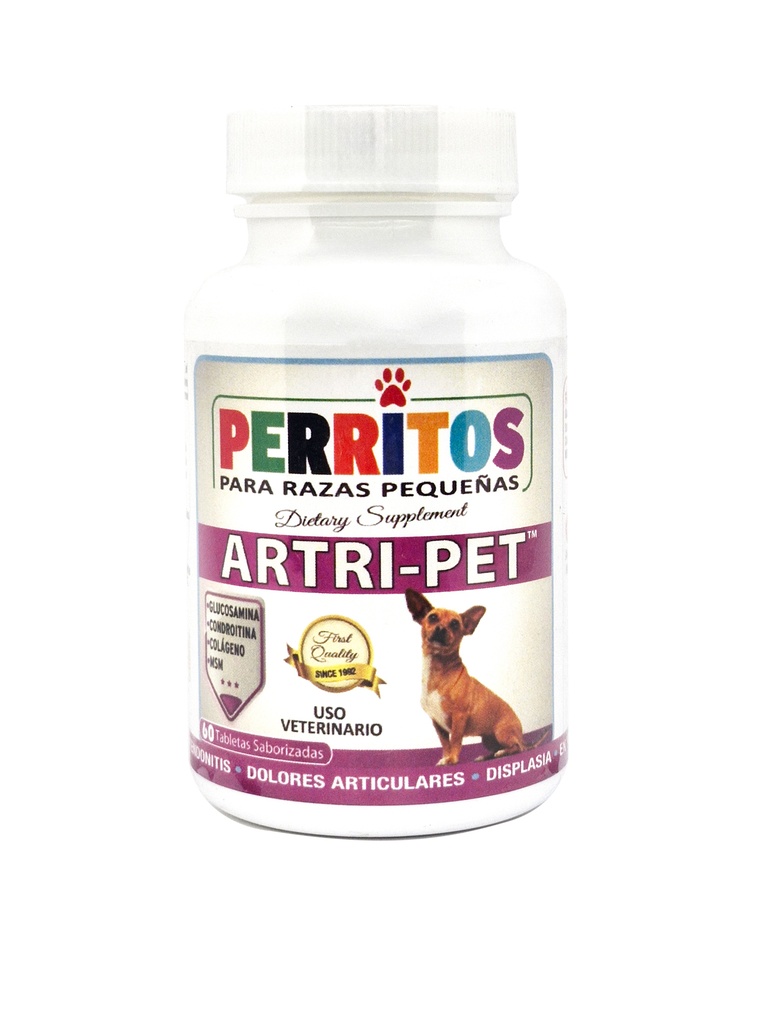 Perritos Artri-Pet, 60 Tabletas