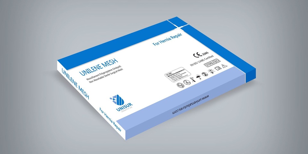 Malla Unilene Mesh Polipropileno Monofilamento 10*15 cm. 3 uds.