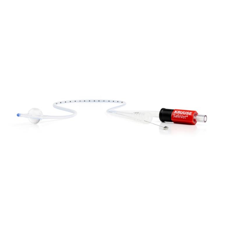 KRUUSE SafeVetr Cateter urinario Foley 3.3 mm x 55 cm