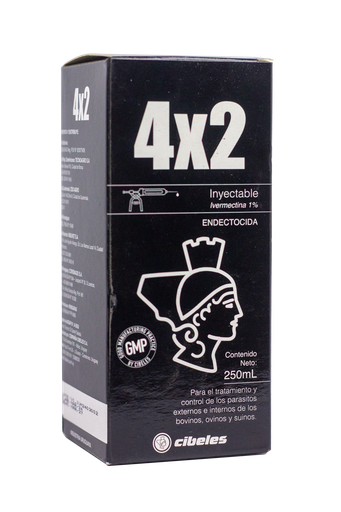 [Cib-0002] 4x2 Inyectable, 250 ml.