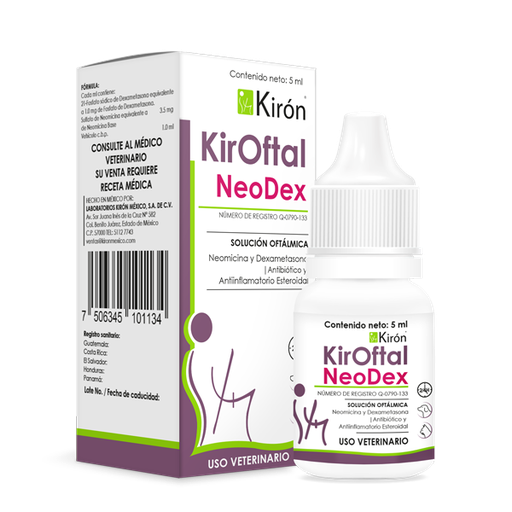 [7-506345 -101134] Kiroftal Neodex, Solucion Oftalmica 5 ml.