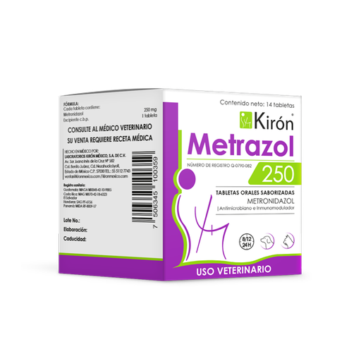 [7-506345-100359] Metrazol 250, Caja de 14 Tabletas