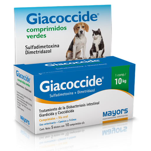 [M-0004] Giacoccide Verde 10 kg., 150 Comprimidos