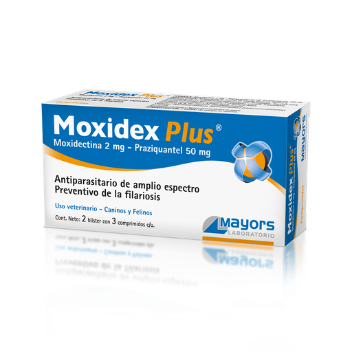 [0-656750-814581] Moxidex Plus, 6 Comprimidos