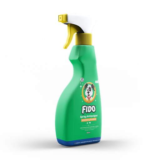 [7-401063-400340] Fido Spray Mata Pulgas, 400 ml.