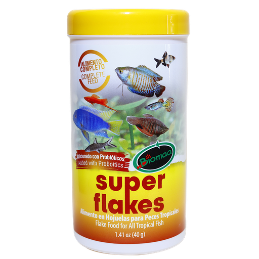 [7-500211-004376] Alimento Super Flakes, 40 g.