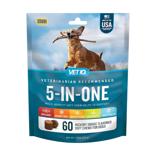 [8-18145-019753] VET IQ Multibeneficio  5 en 1, 60 unid.