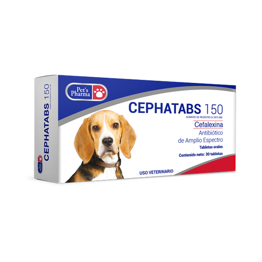 [7-506343-800237] Cephatabs 150, Caja x 30 Tabletas