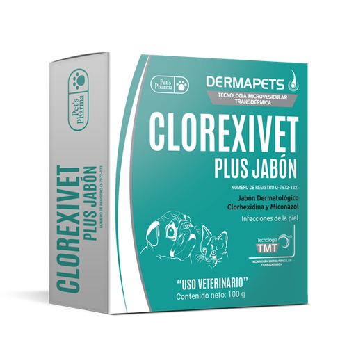 [7-506343-802804] Clorexivet Plus Jabon, 100 g.