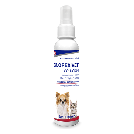 [7-506343-800732] Clorexivet Solucion, Frasco 100 ml.