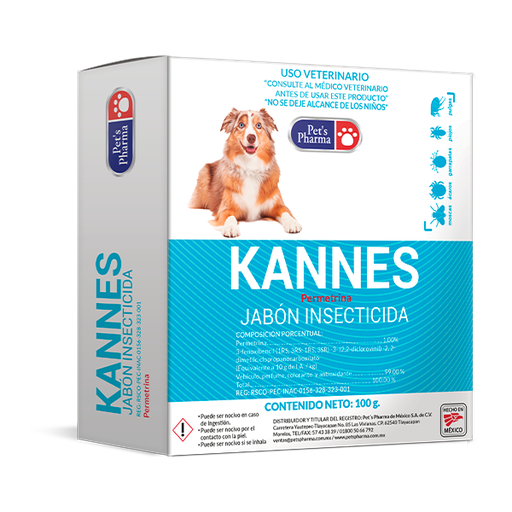 [7-506343-800992] Kannes Jabon Insecticida, 100 g.