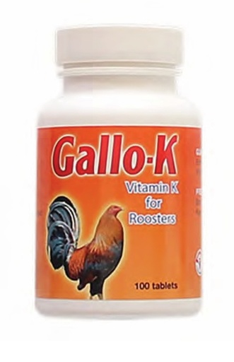 [714193-610136] Gallo K, 100 Tabletas