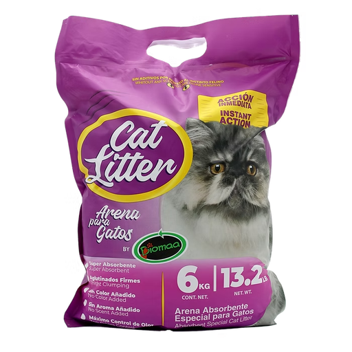 [7-500211-007162] Arena para Gatos Super Absorbente 6 kg./13.2 lb. 
