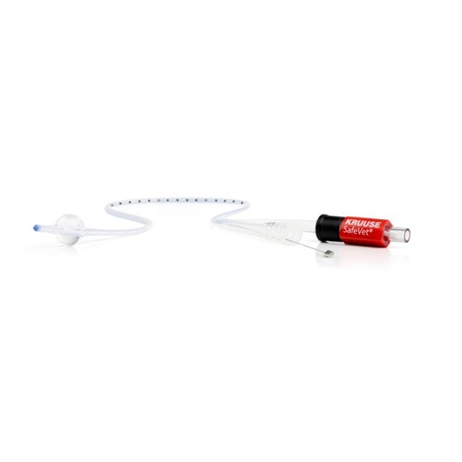 [273837] KRUUSE SafeVetr Cateter urinario Foley 3.3 mm x 55 cm